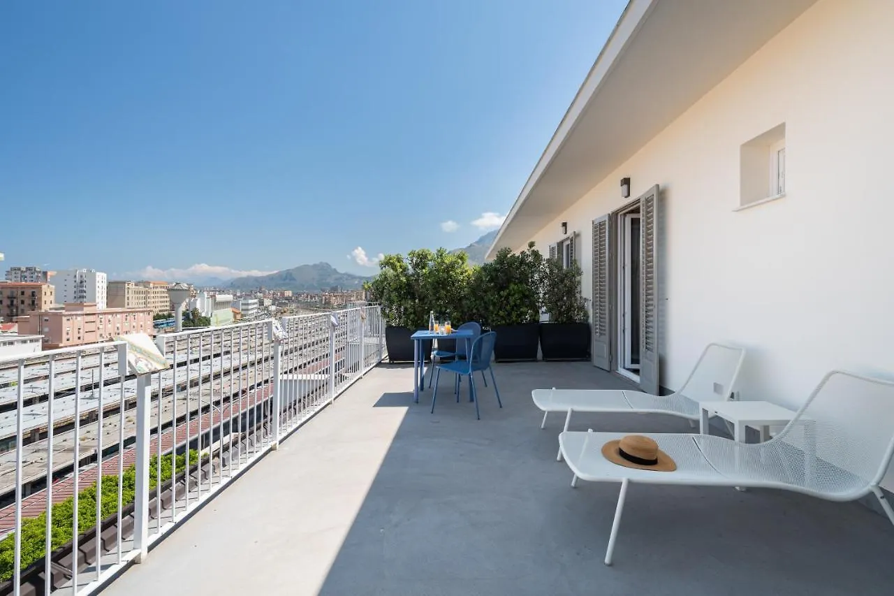 Attico 37 - Queen Room Con Terrazza Privata Palermo Apartmán
